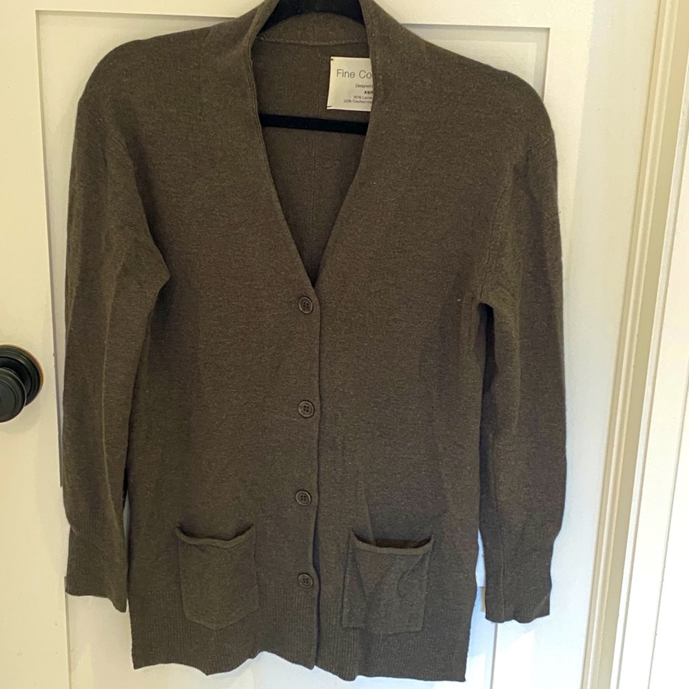 Fine Collection cardigan sweater